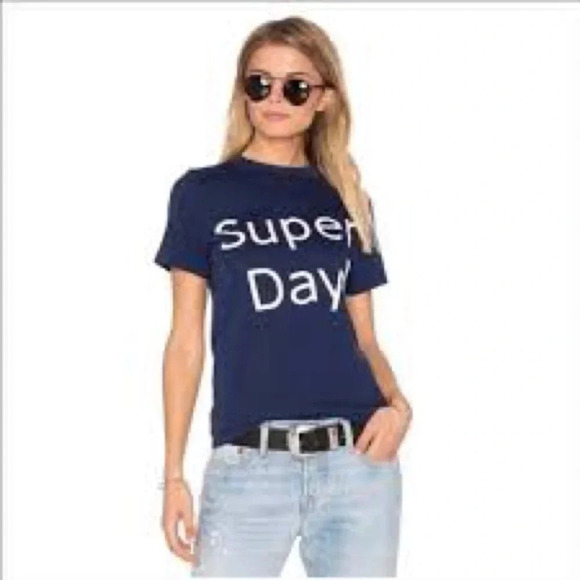 NEW Daydream Nation Super Day T Shirt Lt Blue XL Navy XL - Picture 5 of 8